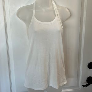 EUC American Eagle white Cotton tank top size XL
